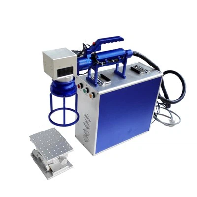 ハンドヘルドファイバーレーザーマーキングマシン